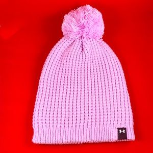 Women's UA Favorite Waffle Pom Beanie
